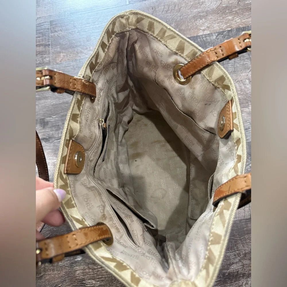 Michael Kors Brown Monogram‎ Tote Bag